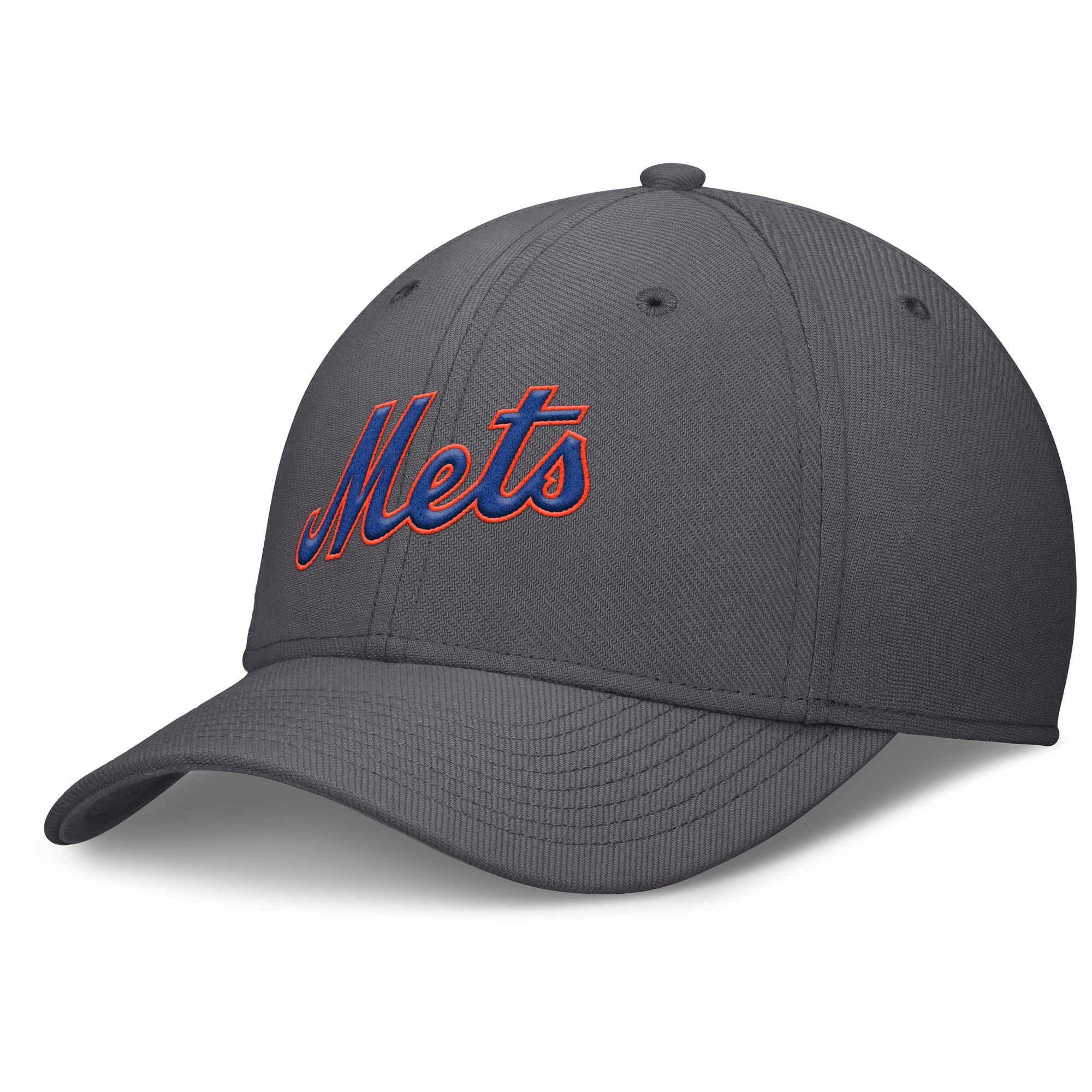 Men's Nike Gray New York Mets Swoosh Performance Flex Hat